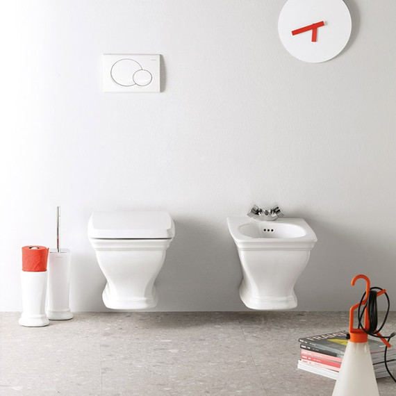 Унитаз подвесной ArtCeram Civitas CIV001 01 00, Цвет производителя: белый фото 4