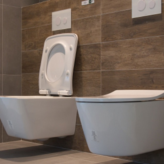 Унитаз подвесной безободковый Toto SP CW532Y/CW532RY с сиденьем (Система смыва торнадо) фото 4