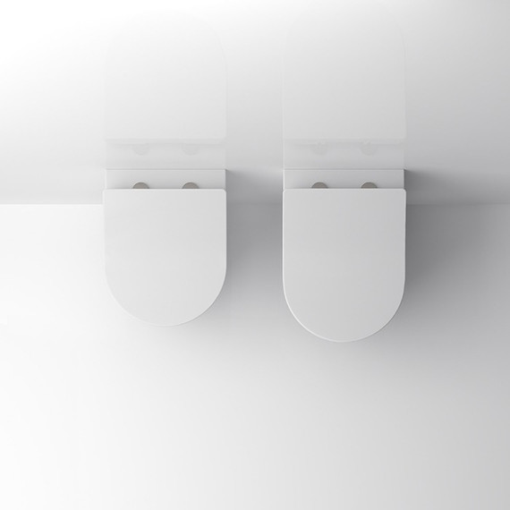 Унитаз подвесной Toto RP CW554Y с сиденьем (Система смыва торнадо) фото 3