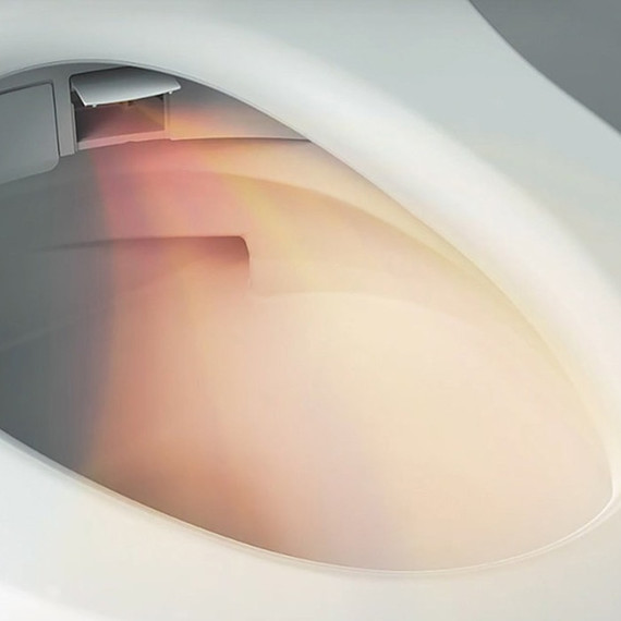 Инсталляция с подвесным унитазом комплект: TOTO Neorest WX2 с подвесным безободковым унитазом CW928PZY сиденье с дистанционным управлением, крепление, кнопка смыва (Система смыва торнадо) фото 3