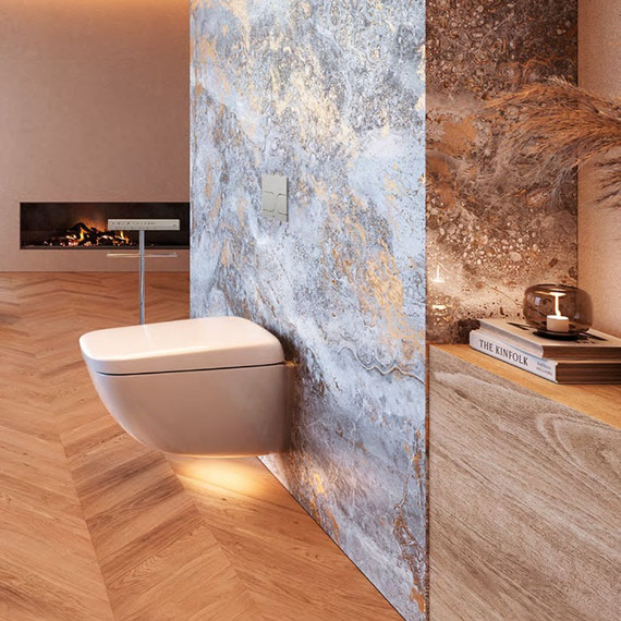 Инсталляция с подвесным унитазом комплект: TOTO Neorest WX2 с подвесным безободковым унитазом CW928PZY сиденье с дистанционным управлением, крепление, кнопка смыва (Система смыва торнадо) фото 7