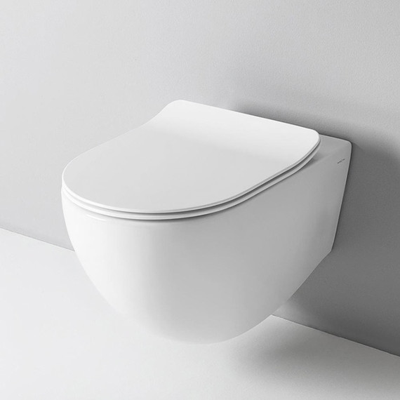 Унитаз подвесной безободковый ArtCeram File 2.0 FLV006 05 00 (Система смыва торнадо) - 2 Унитаз подвесной безободковый ArtCeram File 2.0 FLV006 05 00 (Система смыва торнадо) фото 2