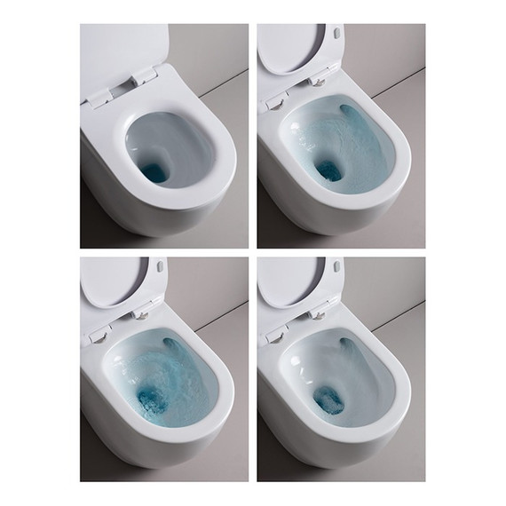 Унитаз подвесной безободковый ArtCeram File 2.0 FLV006 01 00 (Система смыва торнадо) - 5 Унитаз подвесной безободковый ArtCeram File 2.0 FLV006 01 00 (Система смыва торнадо) фото 5