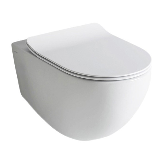 Унитаз подвесной безободковый ArtCeram File 2.0 FLV006 01 00 (Система смыва торнадо) - 4 Унитаз подвесной безободковый ArtCeram File 2.0 FLV006 01 00 (Система смыва торнадо) фото 4