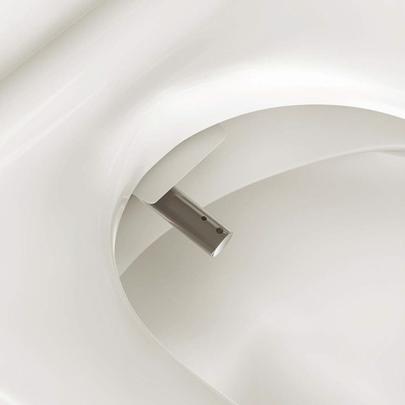 Унитаз-биде подвесной безободковый ArtCeram Hype KHYV001 05 00 с электронной крышкой фото 4