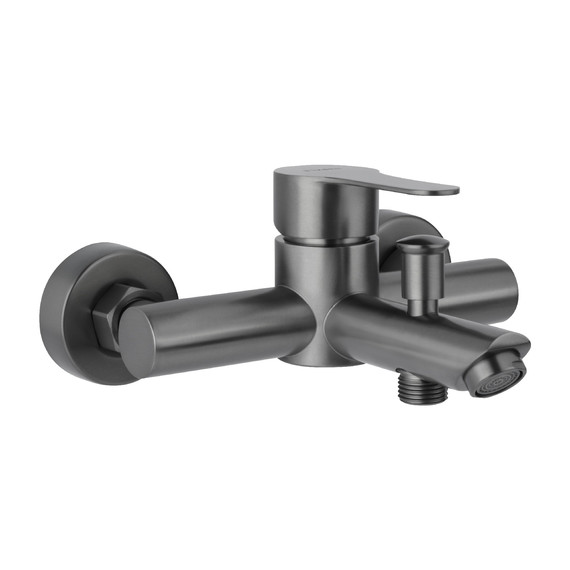 Смеситель для ванны Fixsen NORDIC FX-8803F, графит фото 