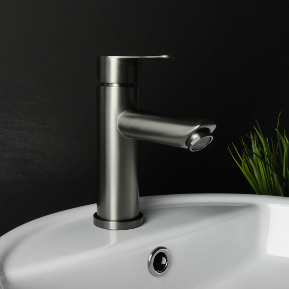 Смеситель для раковины Fixsen NORDIC FX-8806F, графит фото 3