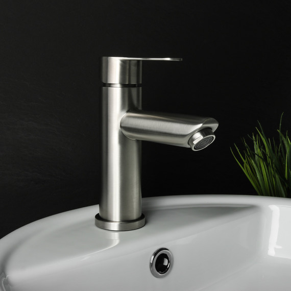 Смеситель для раковины Fixsen NORDIC FX-8806N, сатин фото 3