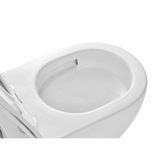 Унитаз подвесной безободковый Aquatek Европа AQ1190T-00 с тонкой крышкой микролифт (система смыва Торнадо) - 3 Унитаз подвесной безободковый Aquatek Европа AQ1190T-00 с тонкой крышкой микролифт (система смыва Торнадо) фото 3