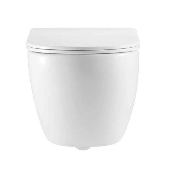 Унитаз подвесной безободковый Aquatek Европа AQ1190T-00 с тонкой крышкой микролифт (система смыва Торнадо) - 5 Унитаз подвесной безободковый Aquatek Европа AQ1190T-00 с тонкой крышкой микролифт (система смыва Торнадо) фото 5