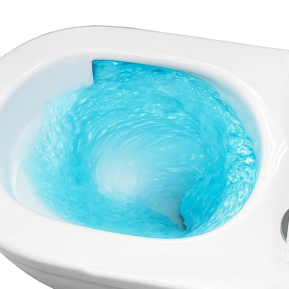 Унитаз подвесной безободковый Azario Fora AZ-0017-UQ3 с крышкой микролифт (Система смыва торнадо) - 7 Унитаз подвесной безободковый Azario Fora AZ-0017-UQ3 с крышкой микролифт (Система смыва торнадо) фото 7