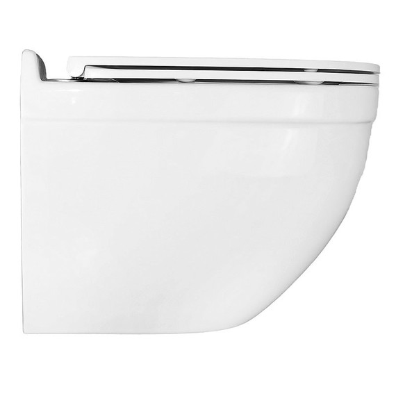 Унитаз подвесной безободковый Azario Fora AZ-0017-UQ3 с крышкой микролифт (Система смыва торнадо) - 12 Унитаз подвесной безободковый Azario Fora AZ-0017-UQ3 с крышкой микролифт (Система смыва торнадо) фото 12