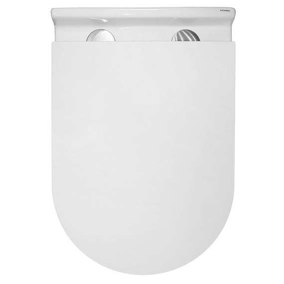 Унитаз подвесной безободковый Azario Fora AZ-0017-UQ3 с крышкой микролифт (Система смыва торнадо) - 16 Унитаз подвесной безободковый Azario Fora AZ-0017-UQ3 с крышкой микролифт (Система смыва торнадо) фото 16
