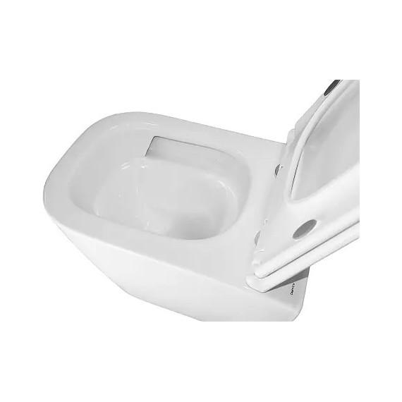 Унитаз подвесной безободковый Azario ESCONDA AZ-2805E с крышкой микролифт (Система смыва торнадо) - 7 Унитаз подвесной безободковый Azario ESCONDA AZ-2805E с крышкой микролифт (Система смыва торнадо) фото 7