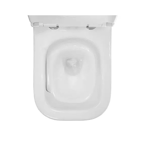 Унитаз подвесной безободковый Azario ESCONDA AZ-2805E с крышкой микролифт (Система смыва торнадо) - 8 Унитаз подвесной безободковый Azario ESCONDA AZ-2805E с крышкой микролифт (Система смыва торнадо) фото 8