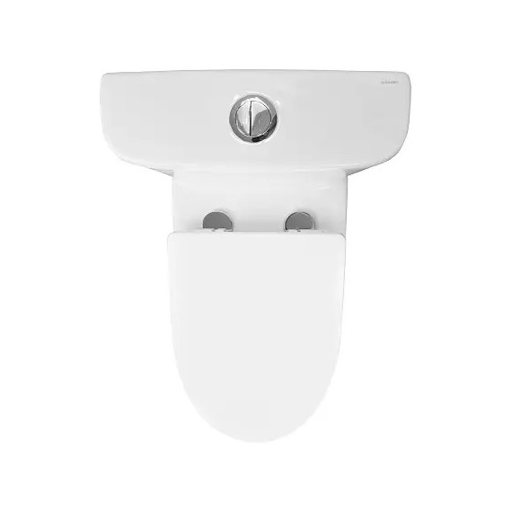 Унитаз-моноблок безободковый Azario Sente AZ-8614 с крышкой микролифт фото 13