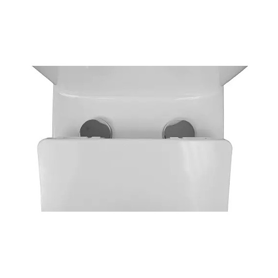 Унитаз-моноблок безободковый Azario Sente AZ-8614 с крышкой микролифт фото 14