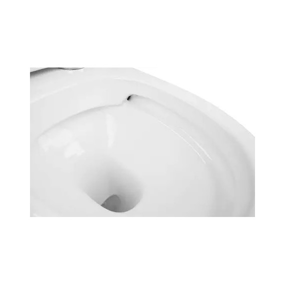 Унитаз-моноблок безободковый Azario Sente AZ-8614 с крышкой микролифт фото 5