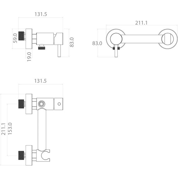 Набор для гигиенического душа Fixsen OXFORD FX-9505 фото 8