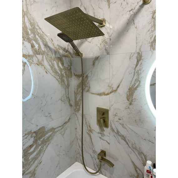 Душевая система для ванны Grocenberg GB5007BR, бронза фото 2