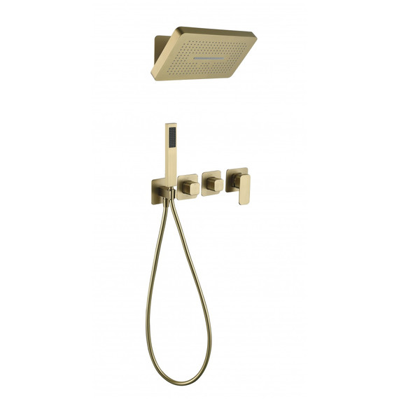 Душевая система для ванны Grocenberg GB5030MG, матовое золото фото 
