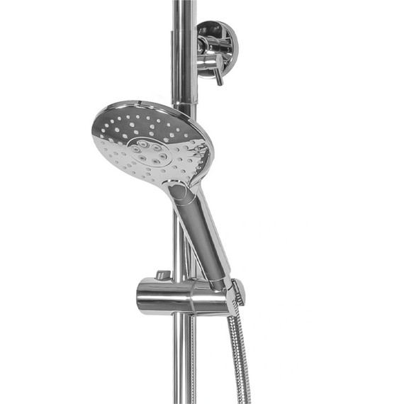 Душевая стойка с изливом Grocenberg GB7001CR фото 4