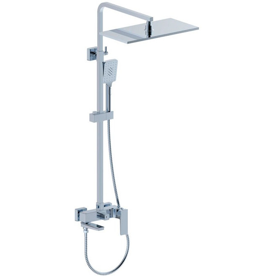 Душевая стойка с изливом Grocenberg GB7008CR фото 2