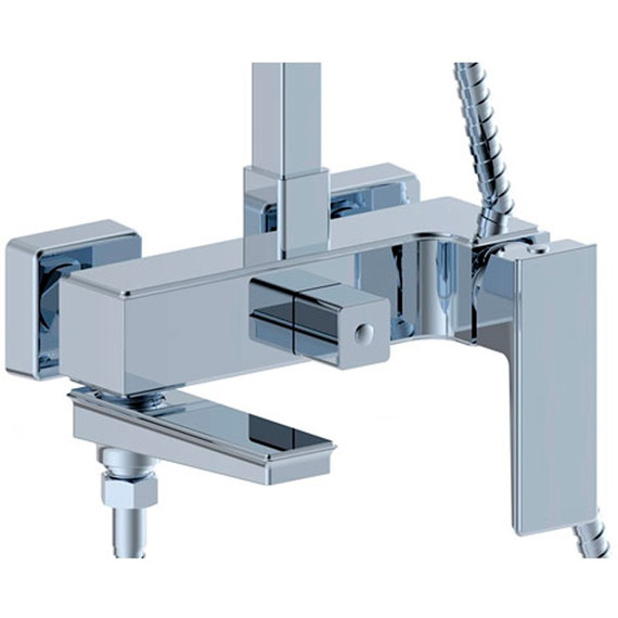 Душевая стойка с изливом Grocenberg GB7008CR фото 3