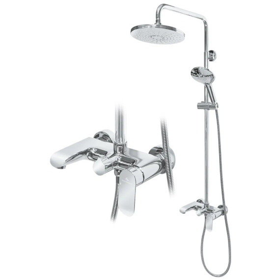 Душевая стойка с изливом Grocenberg GB7010CR фото 3