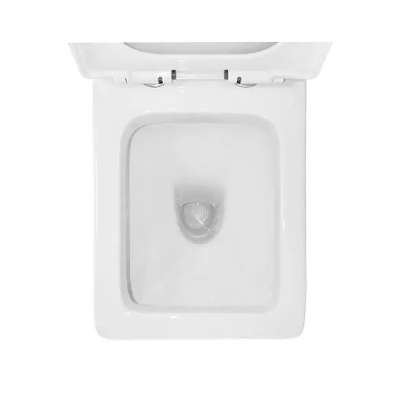 Унитаз-моноблок безободковый Azario RAYO AZ-6385 с крышкой микролифт - 2 Унитаз-моноблок безободковый Azario RAYO AZ-6385 с крышкой микролифт фото 2