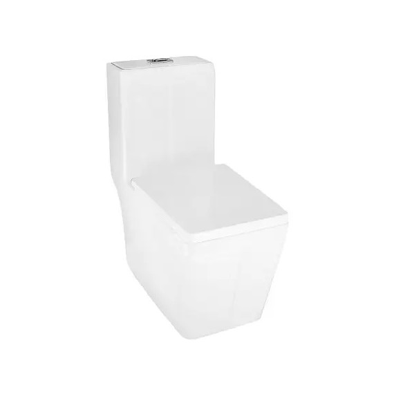 Унитаз-моноблок безободковый Azario RAYO AZ-6385 с крышкой микролифт - 4 Унитаз-моноблок безободковый Azario RAYO AZ-6385 с крышкой микролифт фото 4