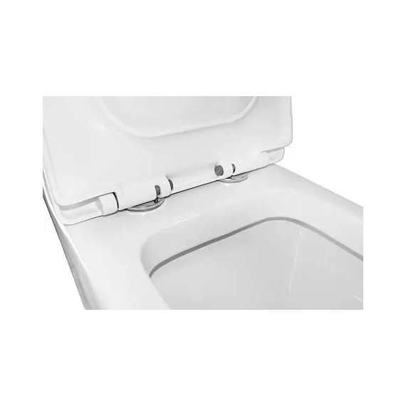 Унитаз-моноблок безободковый Azario RAYO AZ-6385 с крышкой микролифт - 8 Унитаз-моноблок безободковый Azario RAYO AZ-6385 с крышкой микролифт фото 8