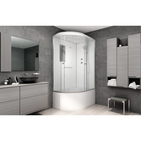 Душевая кабина Avacan 120x80 см D120SREL, хром/матовое (безсиликоновая сборка) фото 23