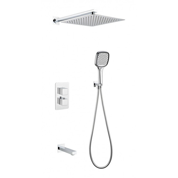 Душевая система для душа с термостатом Grocenberg GB5050CR фото 