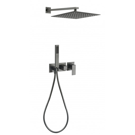 Душевая система для ванны Grocenberg GB5080BG, графит фото 