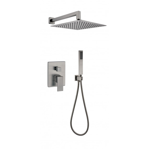 Душевая система для ванны Grocenberg GB5089BG-3, графит фото 