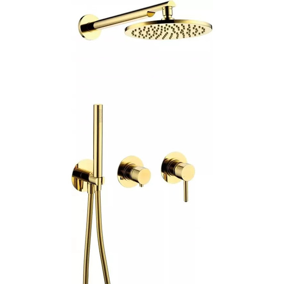 Душевая система для ванны Grocenberg GB5090GO, золото фото 