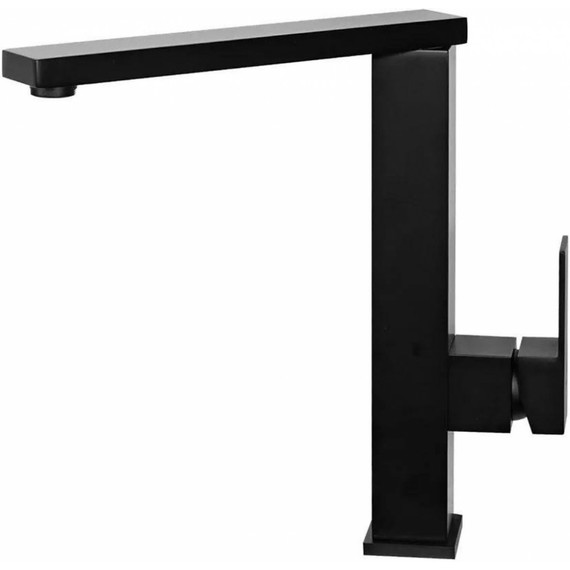 Смеситель для кухни Grocenberg GB4008BL, чёрный матовый фото 6