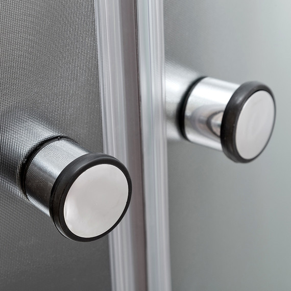 Душевая кабина Avacan 100x100 см B10SBLACK, хром/матовое (безсиликоновая сборка) фото 17