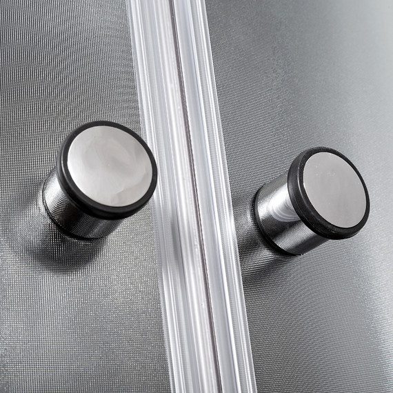 Душевая кабина Avacan 100x100 см B10SLEDBLACK, хром/матовое (безсиликоновая сборка) фото 17