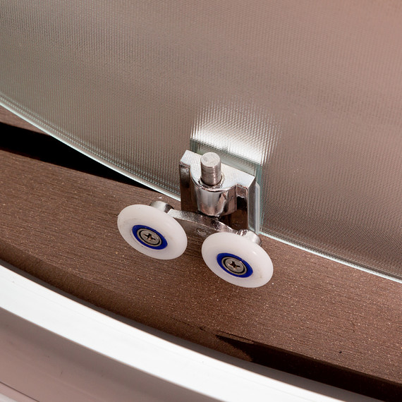 Душевая кабина Avacan 80x80 см D08SLED, хром/матовое (безсиликоновая сборка) фото 31