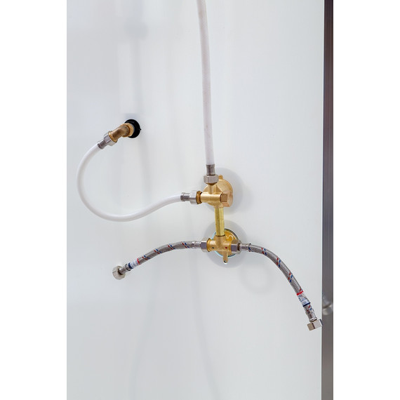 Душевая кабина Avacan 80x80 см D08SEL, хром/матовое (безсиликоновая сборка) фото 3