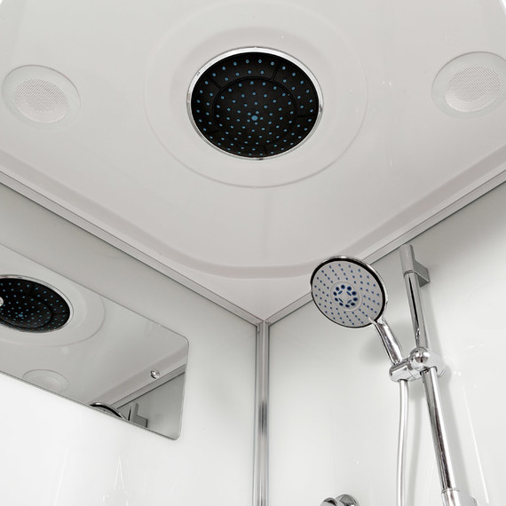 Душевая кабина Avacan 100x100 см D271S, хром/матовое (безсиликоновая сборка) фото 5