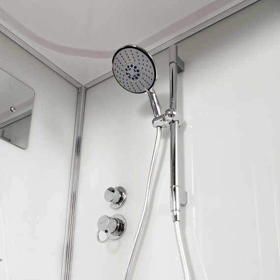 Душевая кабина Avacan 100x100 см D271S, хром/матовое (безсиликоновая сборка) фото 9