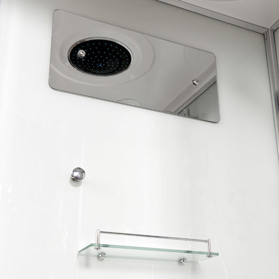 Душевая кабина Avacan 100x100 см D271S, хром/матовое (безсиликоновая сборка) фото 12