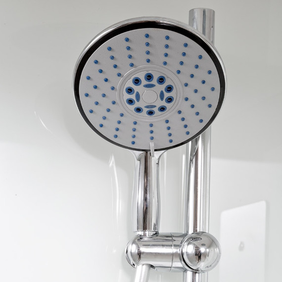 Душевая кабина Avacan 100x100 см D271SLED, хром/матовое (безсиликоновая сборка) фото 17