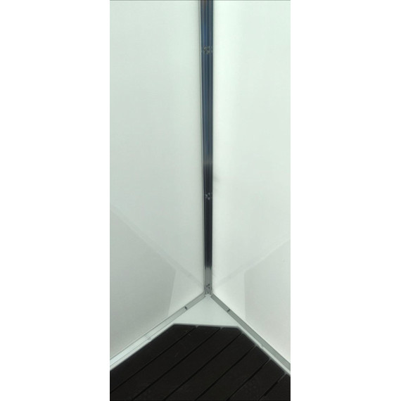 Душевая кабина Avacan 90x90 см D09SLED, хром/матовое (безсиликоновая сборка) фото 13