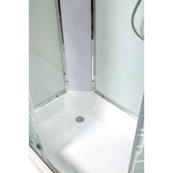 Душевая кабина Avacan 120x80 см EM2712LN, хром/узор (безсиликоновая сборка) фото 12