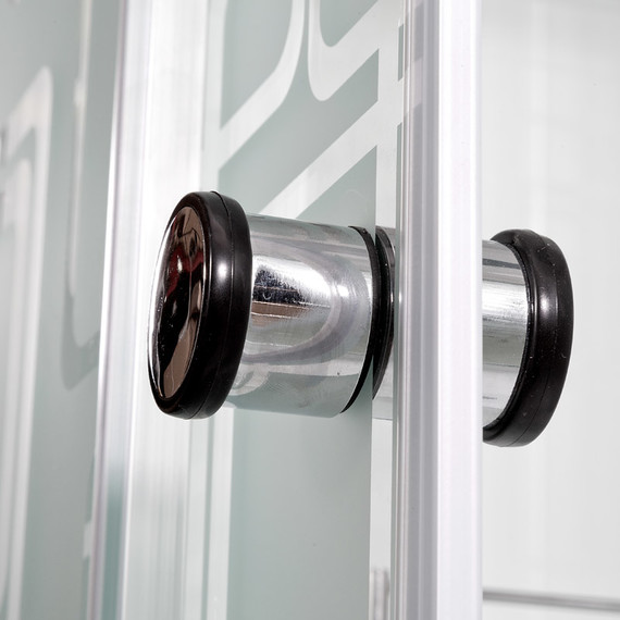 Душевая кабина Avacan 120x80 см EM2712L, хром/прозрачное (безсиликоновая сборка) фото 14