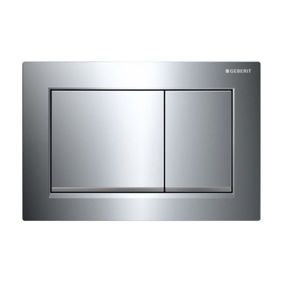 Смывная клавиша Geberit Omega30 115.080.KH.1 хром/хром матовый фото 